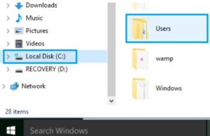 Transfer Files From One User to Another Windows 10